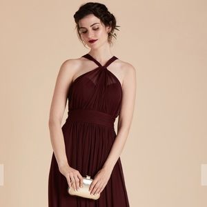 Birdy grey kiko cabernet small bridesmaid dress